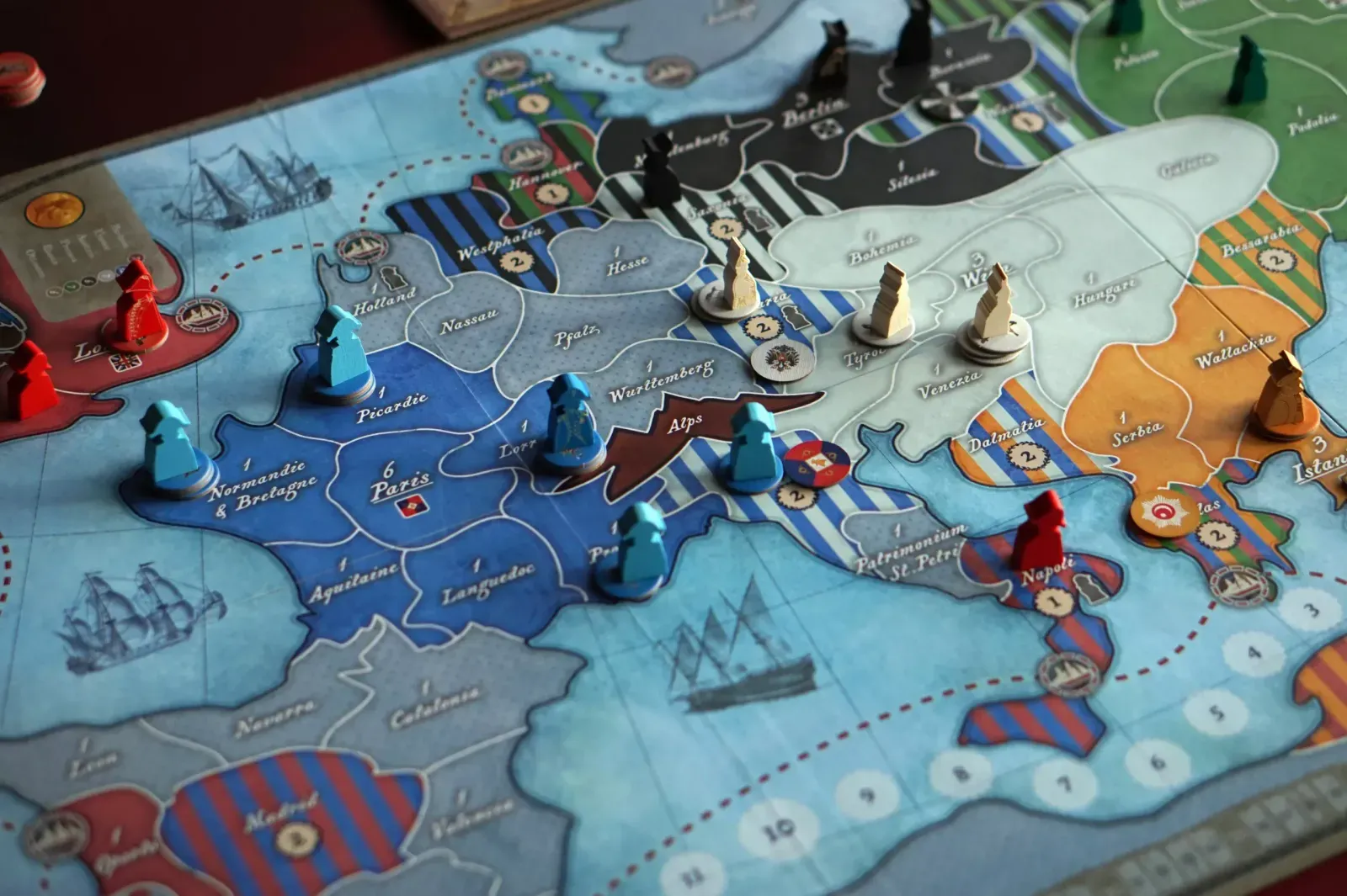 Coalitions — gra na stole Angry BoardGamer, zdjęcie 1