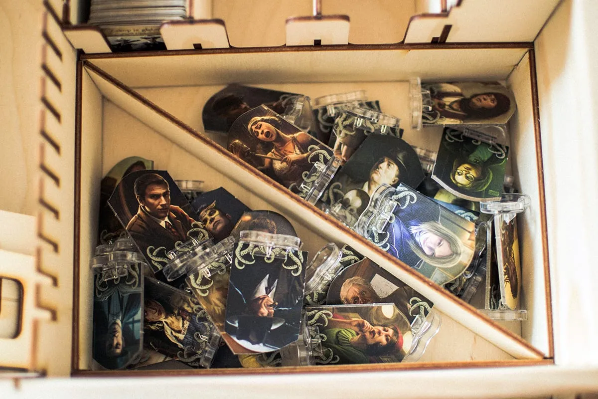 Kufer „HORROR ED.2” dedykowany grze Eldritch Horror — gra na stole Angry BoardGamer, zdjęcie 10