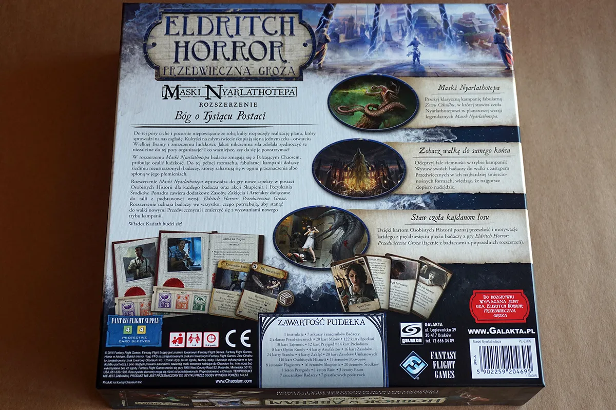 Unboxing – Eldritch Horror: Maski Nyarlathotepa — zdjęcie 19