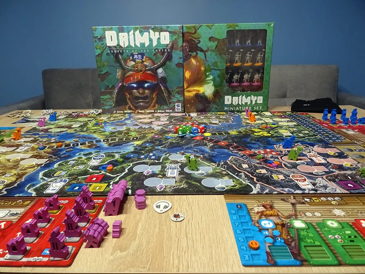 Daimyo: Odrodzenie Imperium — gra na stole Angry BoardGamer, zdjęcie 1