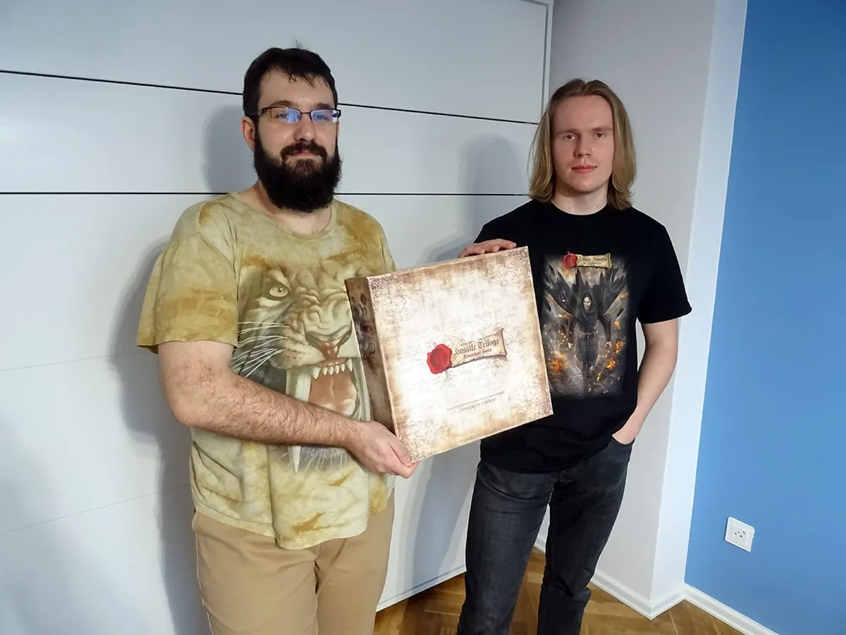 Rzut Oka – Trylogia Husycka: Gra Przygodowa — gra na stole Angry BoardGamer, zdjęcie 1