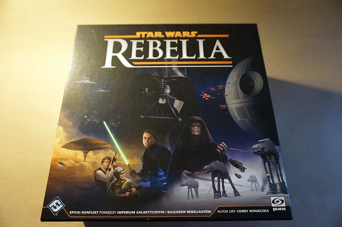 Star Wars: Rebelia — gra na stole Angry BoardGamer, zdjęcie 1