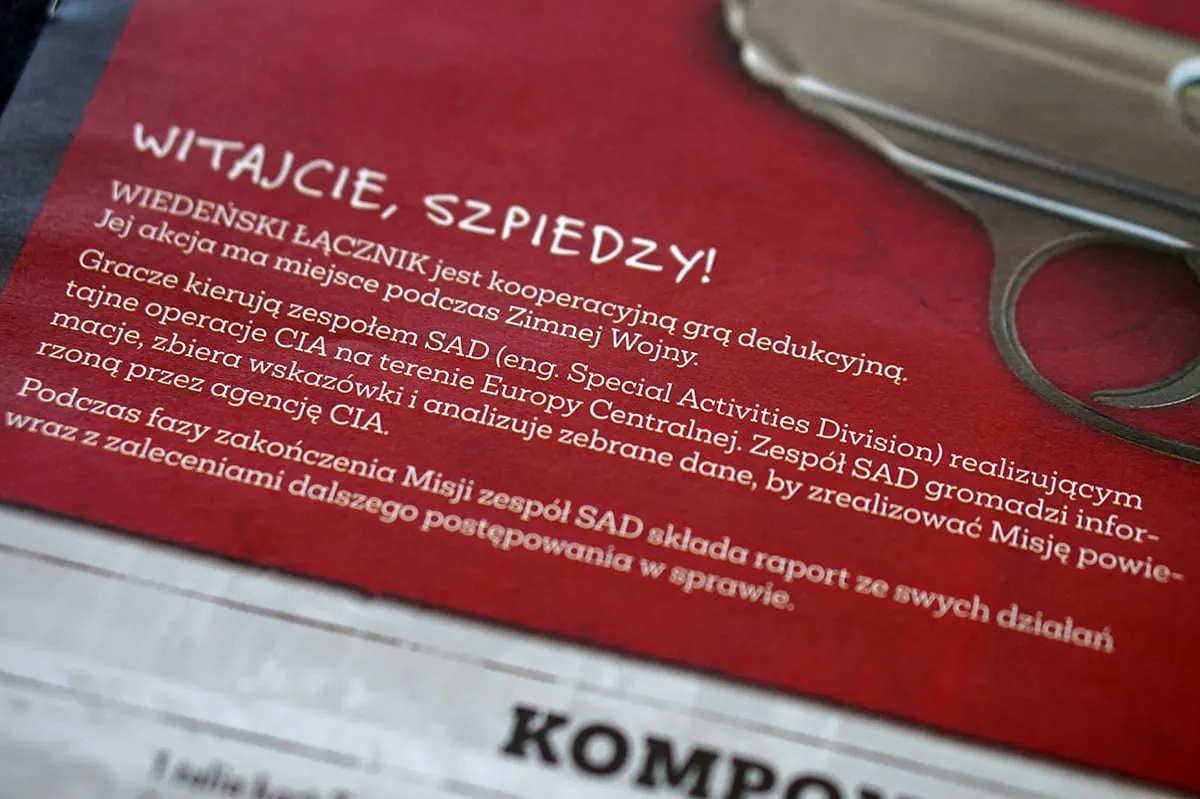 Wiedeński Łącznik — gra na stole Angry BoardGamer, zdjęcie 1