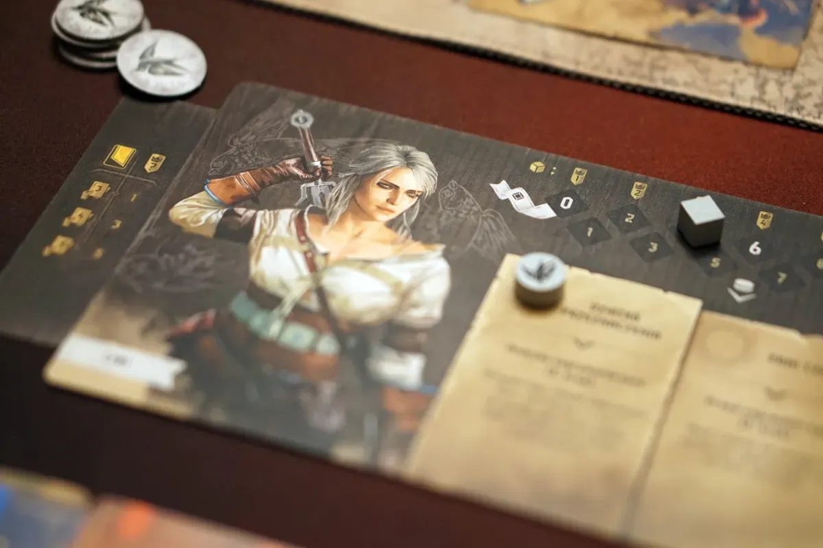 Wiedźmin: Ścieżka przeznaczenia — gra na stole Angry BoardGamer, zdjęcie 1