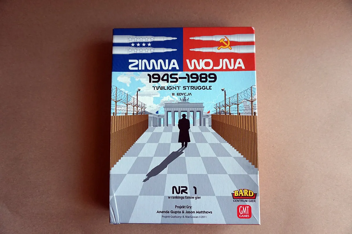 StareGranie: Zimna Wojna (3 ed.) — gra na stole Angry BoardGamer, zdjęcie 1