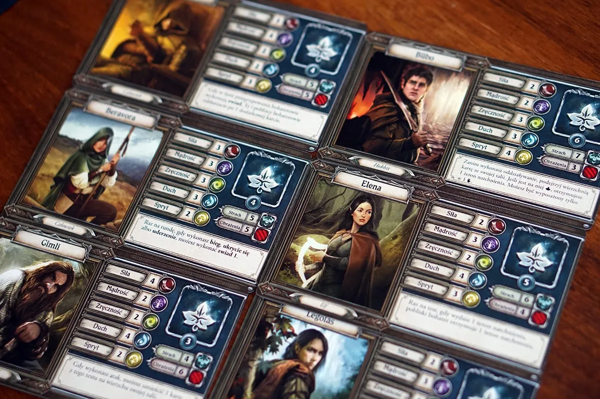 Władca Pierścieni: Podróże przez Śródziemie — gra na stole Angry BoardGamer, zdjęcie 1