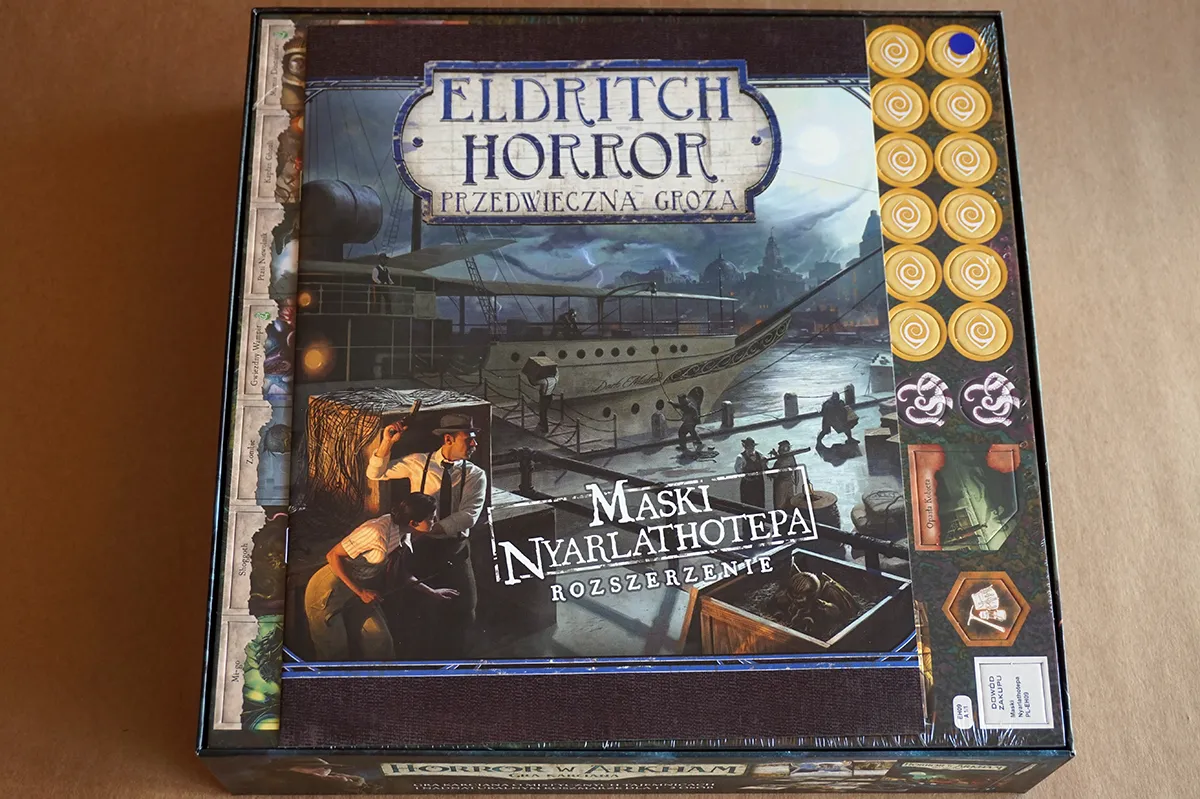 Unboxing – Eldritch Horror: Maski Nyarlathotepa — zdjęcie 2