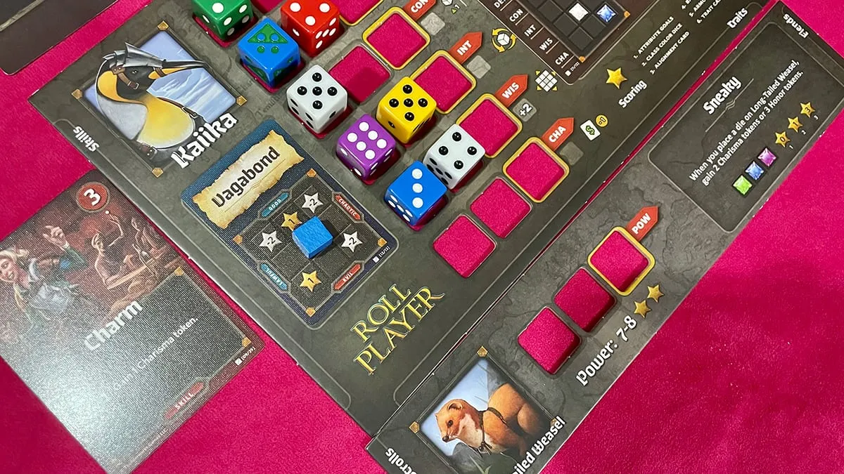 Roll Player: Chochliki i Chowańce — gra na stole Angry BoardGamer, zdjęcie 2