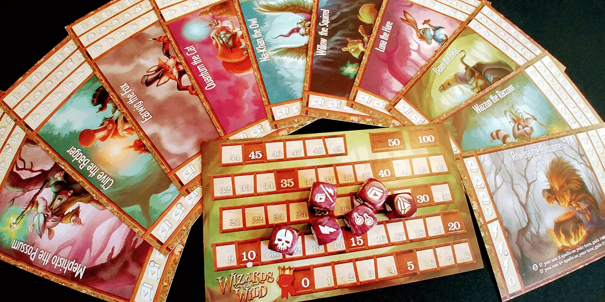 P.O.L.E.C.A.M. – Wizards of the Wild, czyli taki bardziej włochaty Harry Potter — Angry BoardGamer, zdjęcie 2