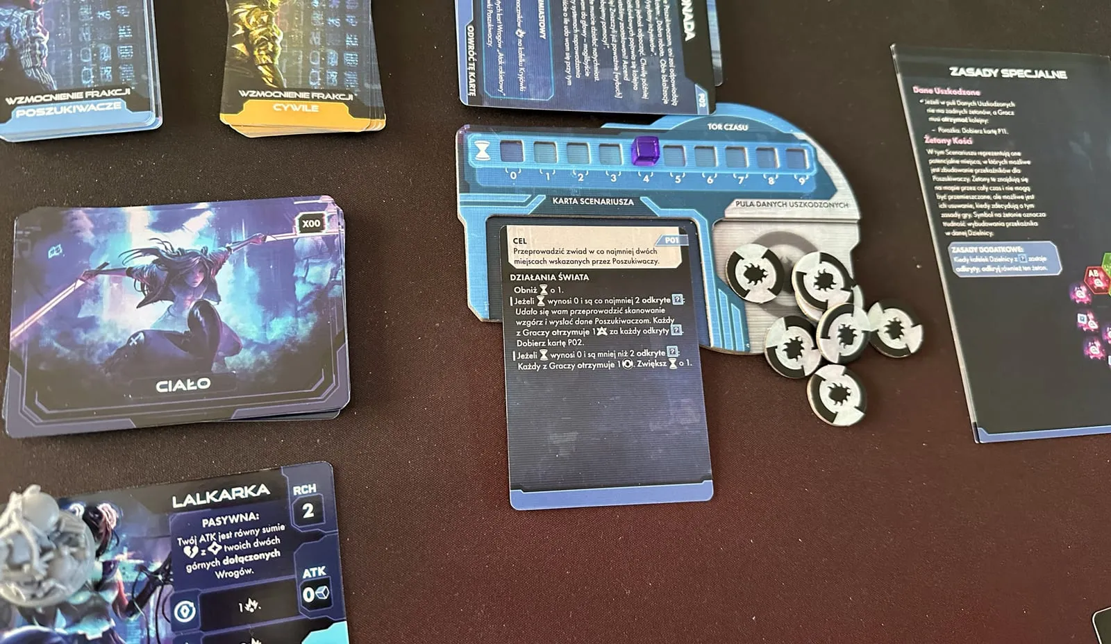 Tamashii: Kroniki Ascendu — gra na stole Angry BoardGamer, zdjęcie 3