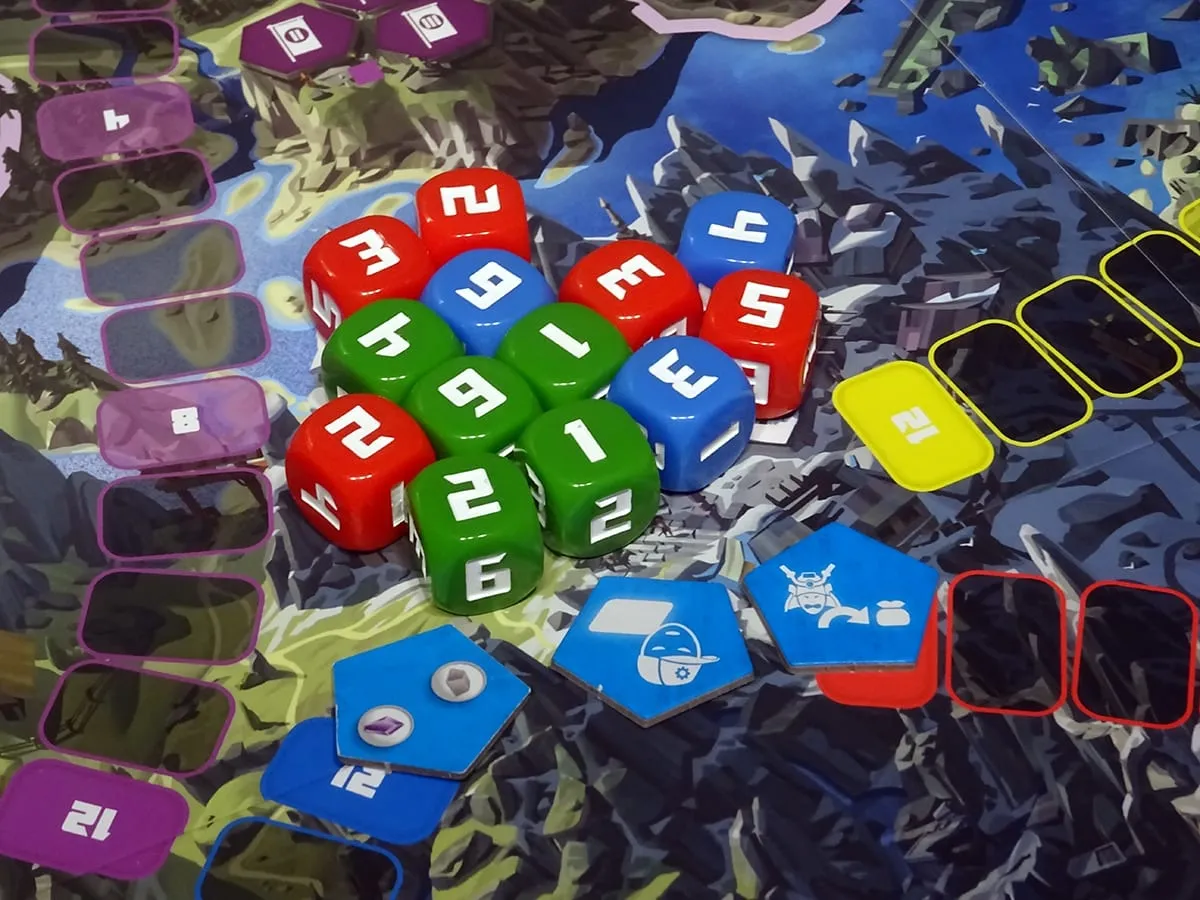 Daimyo: Odrodzenie Imperium — gra na stole Angry BoardGamer, zdjęcie 3