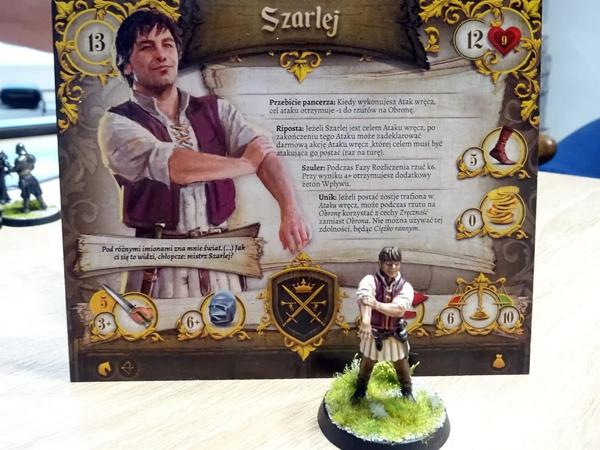 Rzut Oka – Trylogia Husycka: Gra Przygodowa — gra na stole Angry BoardGamer, zdjęcie 4