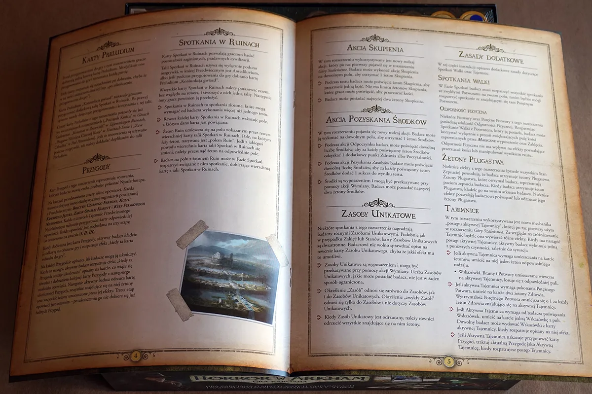 Unboxing – Eldritch Horror: Maski Nyarlathotepa — zdjęcie 3