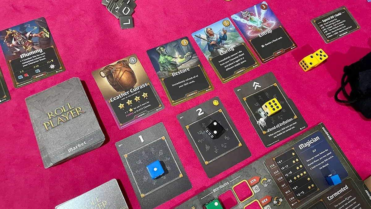 Roll Player: Chochliki i Chowańce — gra na stole Angry BoardGamer, zdjęcie 3