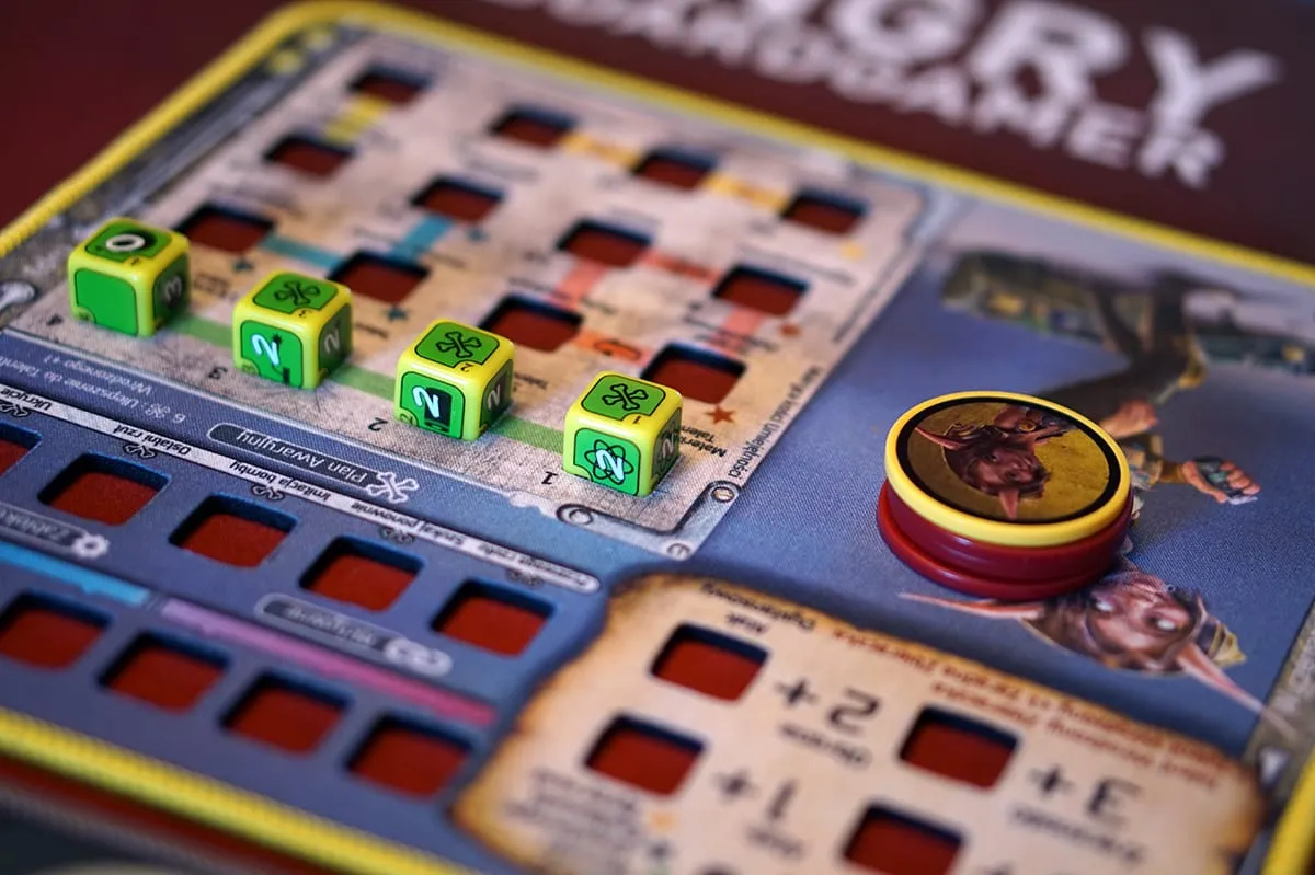 Too Many Bones — gra na stole Angry BoardGamer, zdjęcie 2