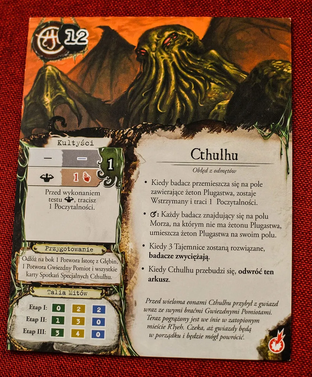 Eldritch Horror — gra na stole Angry BoardGamer, zdjęcie 4