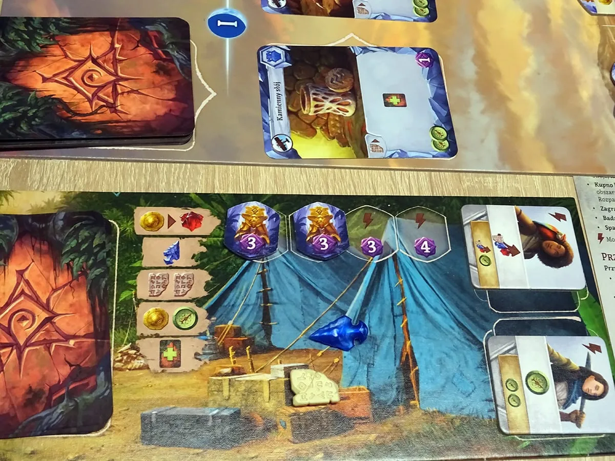 Zaginiona Wyspa Arnak — gra na stole Angry BoardGamer, zdjęcie 4