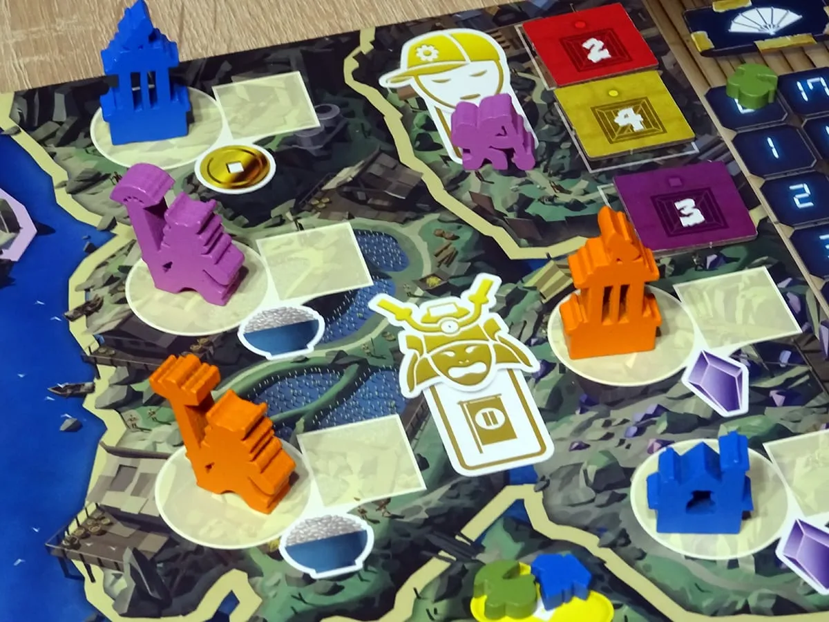 Daimyo: Odrodzenie Imperium — gra na stole Angry BoardGamer, zdjęcie 4