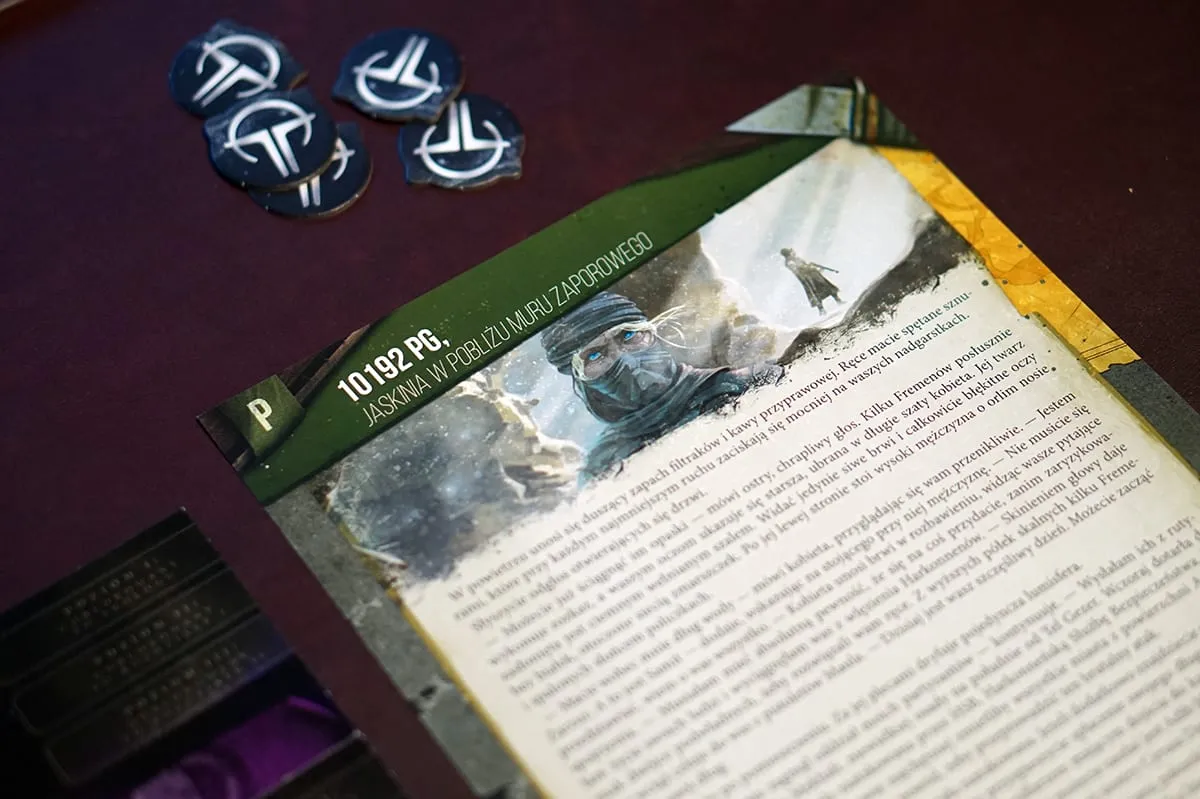 Diuna: Sekrety Rodu — gra na stole Angry BoardGamer, zdjęcie 4