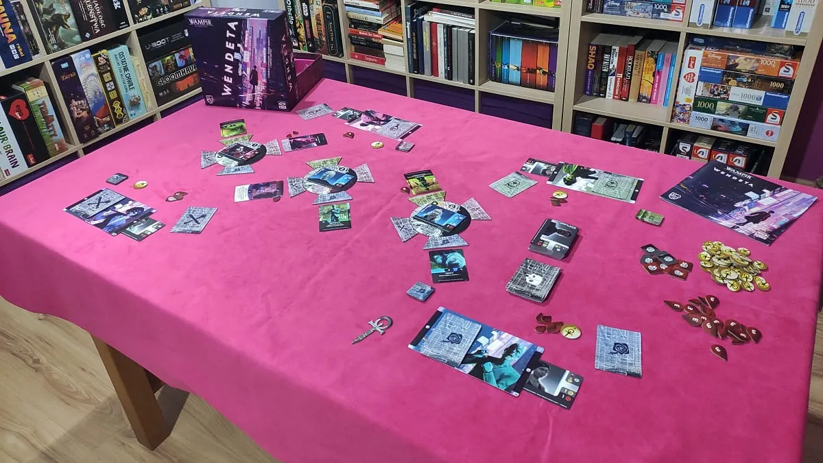 Wampir: Maskarada – Wendeta — gra na stole Angry BoardGamer, zdjęcie 4