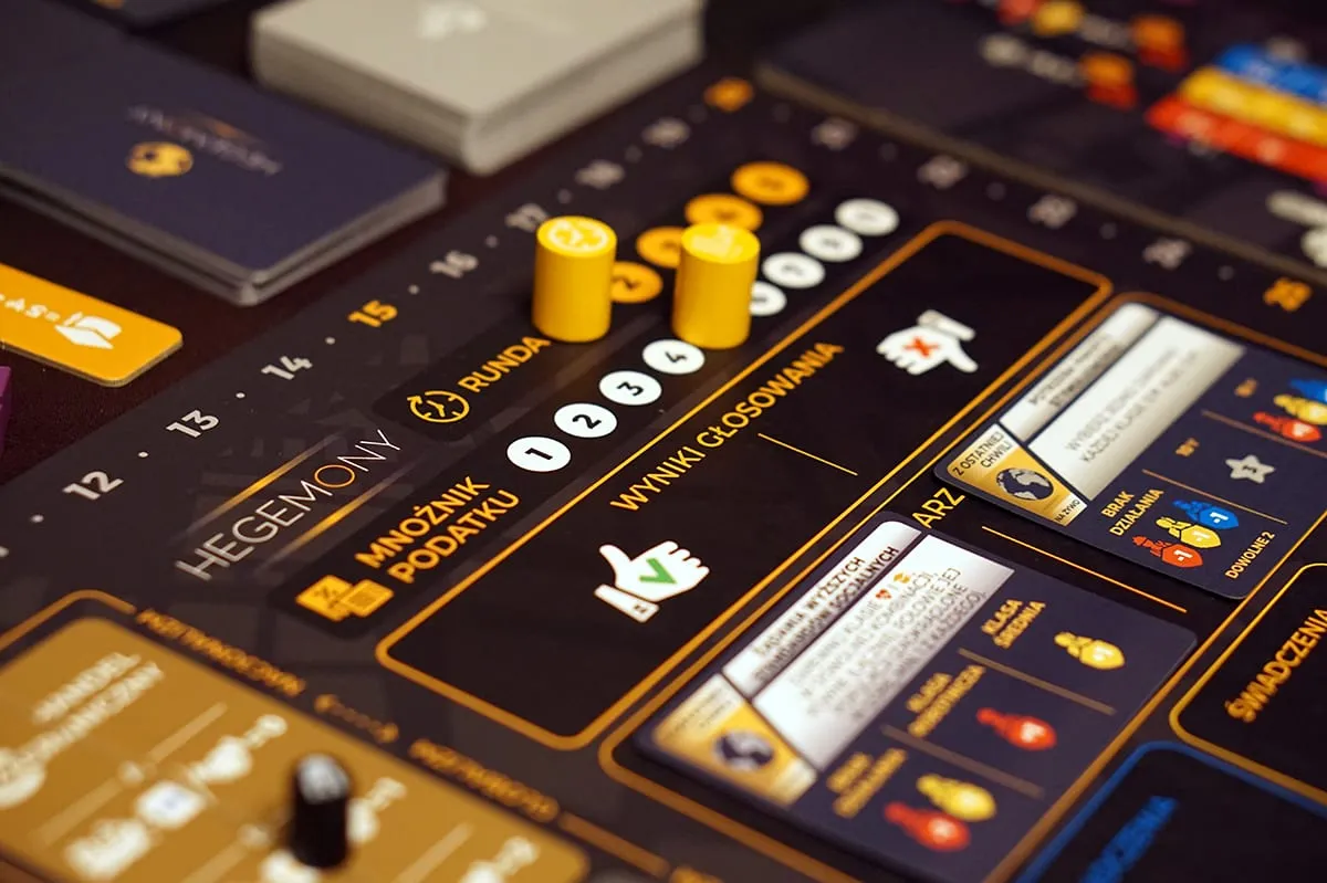 Hegemony — gra na stole Angry BoardGamer, zdjęcie 5
