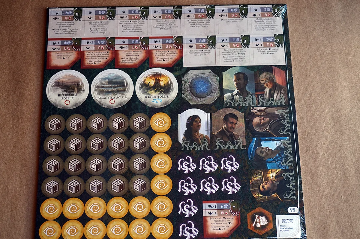 Unboxing – Eldritch Horror: Maski Nyarlathotepa — zdjęcie 5