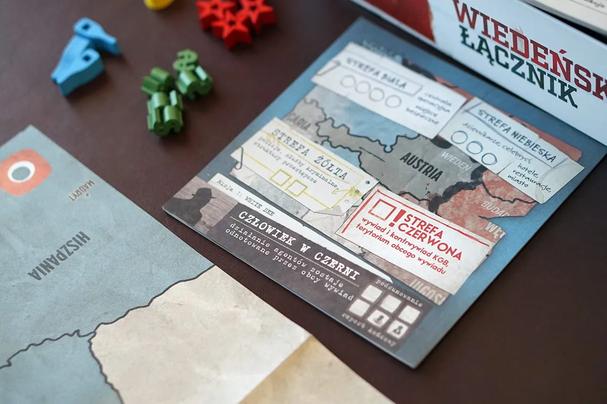 Wiedeński Łącznik — gra na stole Angry BoardGamer, zdjęcie 6