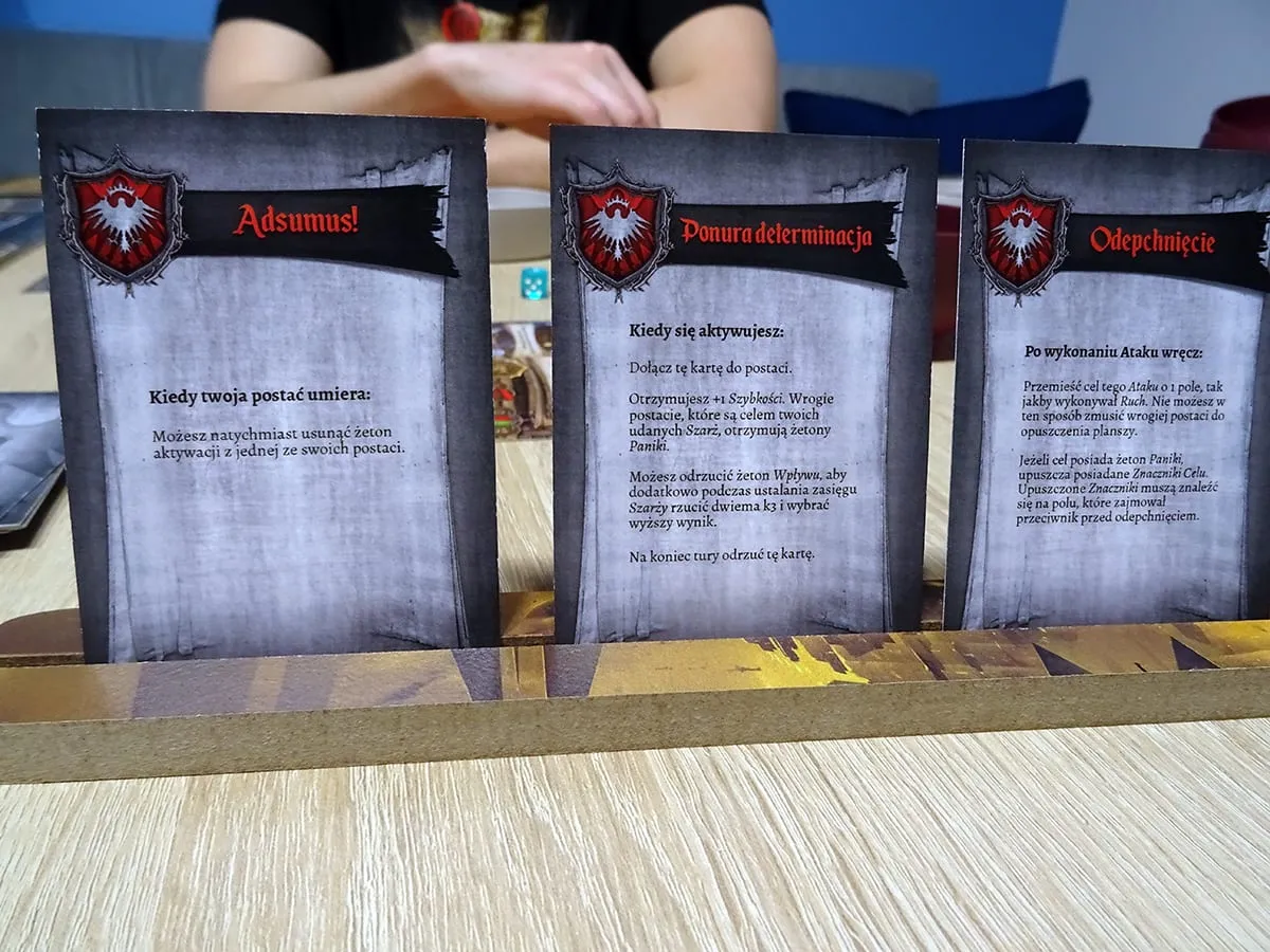 Rzut Oka – Trylogia Husycka: Gra Przygodowa — gra na stole Angry BoardGamer, zdjęcie 7