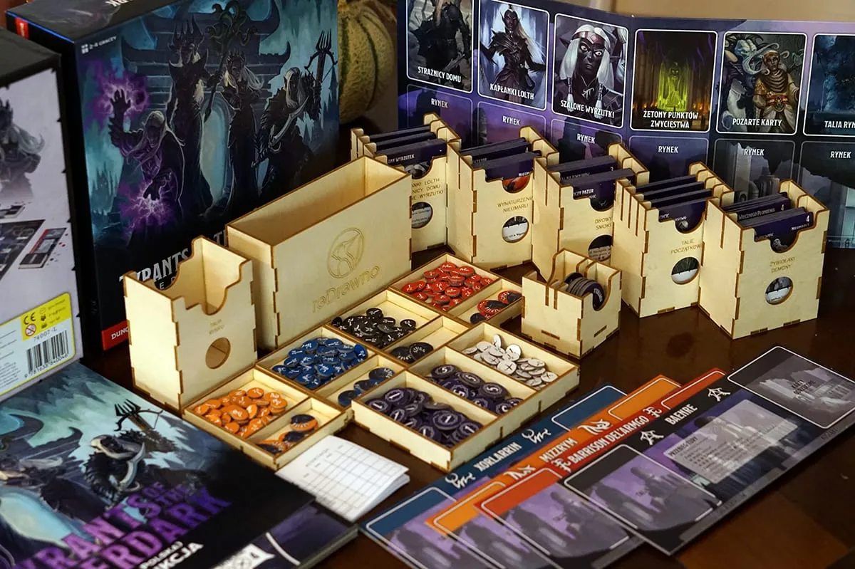 Tyrants of the Underdark – insert od reDrewno — Angry BoardGamer, zdjęcie 9