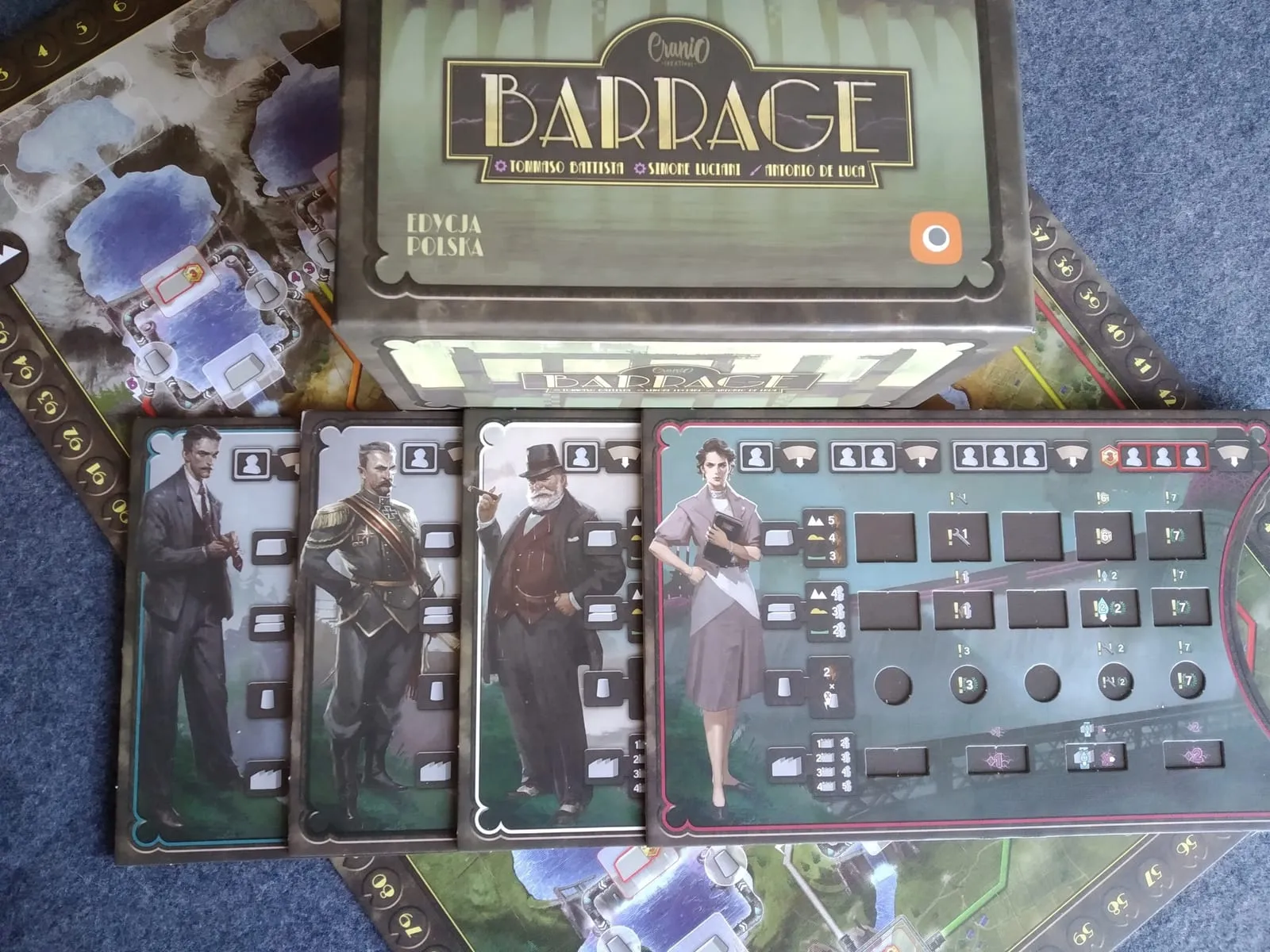 Barrage — gra na stole Angry BoardGamer, zdjęcie 8