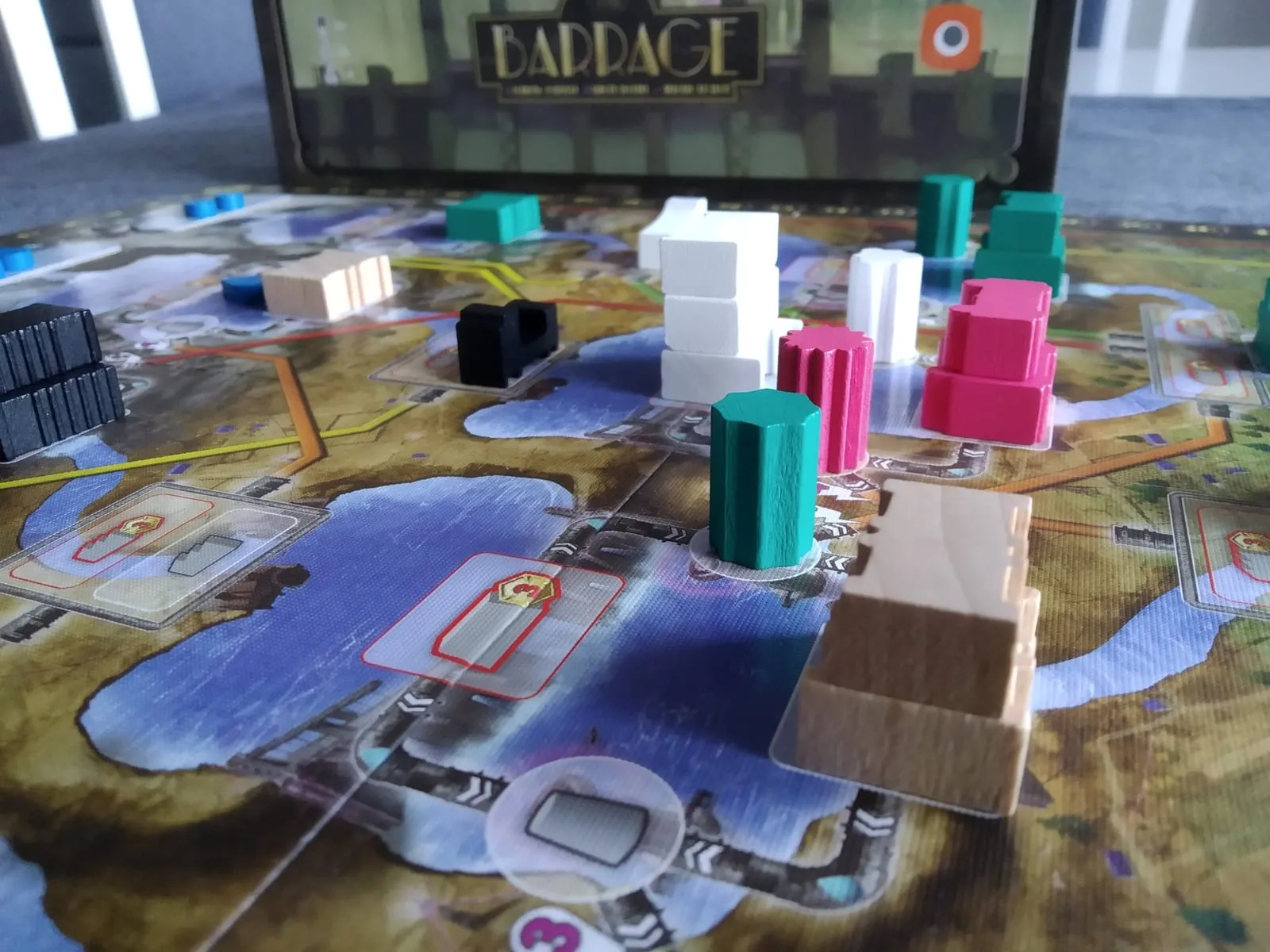 Barrage — gra na stole Angry BoardGamer, zdjęcie 1