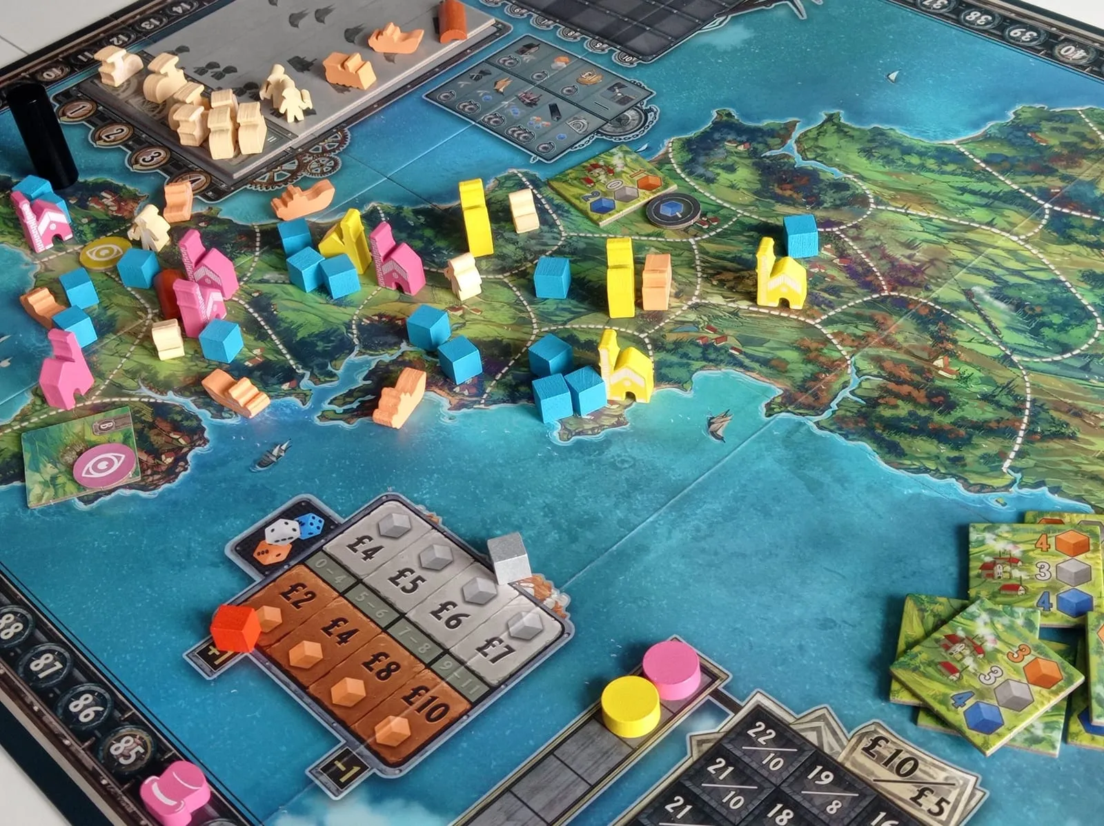 Cynowy Szlak — gra na stole Angry BoardGamer, zdjęcie 1