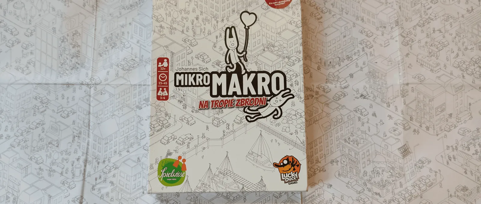 MikroMakro: Na tropie zbrodni — gra na stole Angry BoardGamer, zdjęcie 1