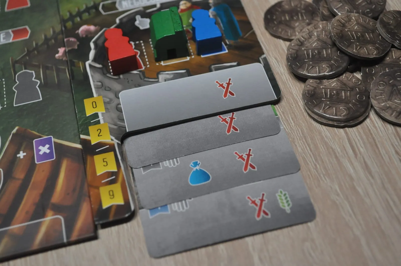 Paladyni Zachodniego Królestwa – Wiek Królów — gra na stole Angry BoardGamer, zdjęcie 4