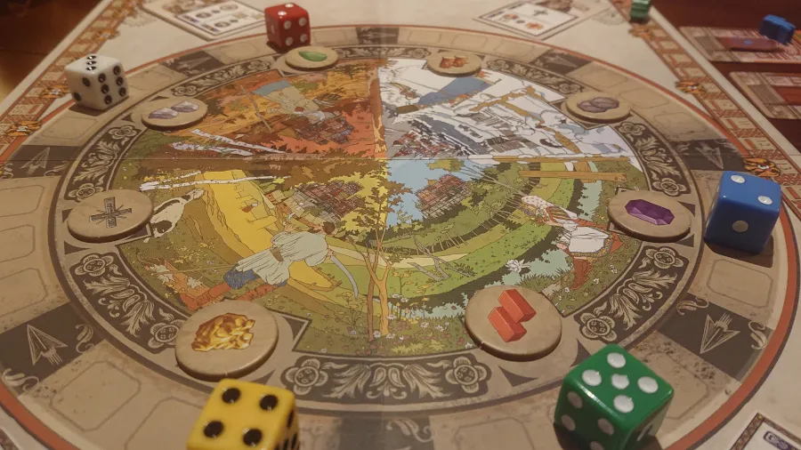 Czerwona katedra — gra na stole Angry BoardGamer, zdjęcie 2