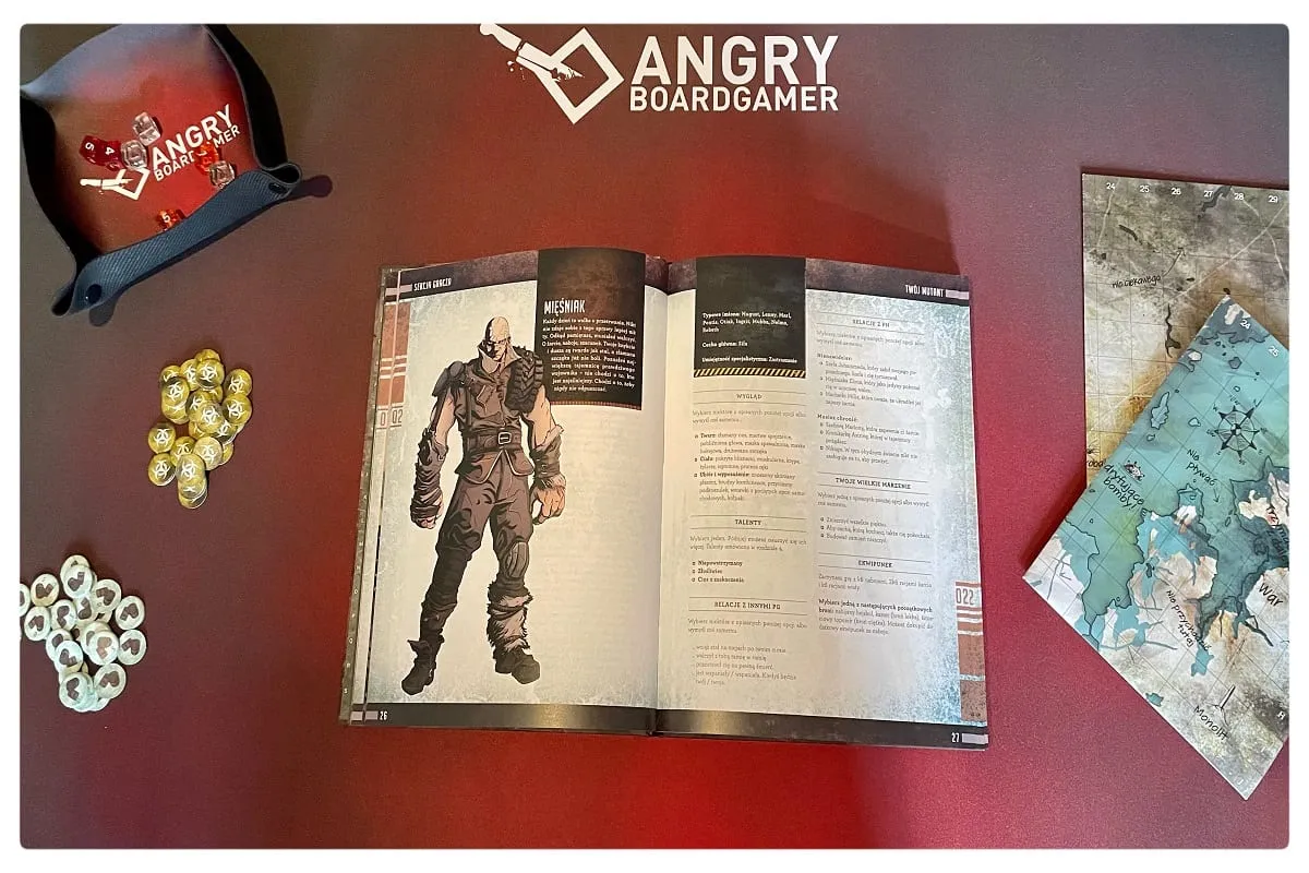 Mutant: Rok Zerowy — gra na stole Angry BoardGamer, zdjęcie 6