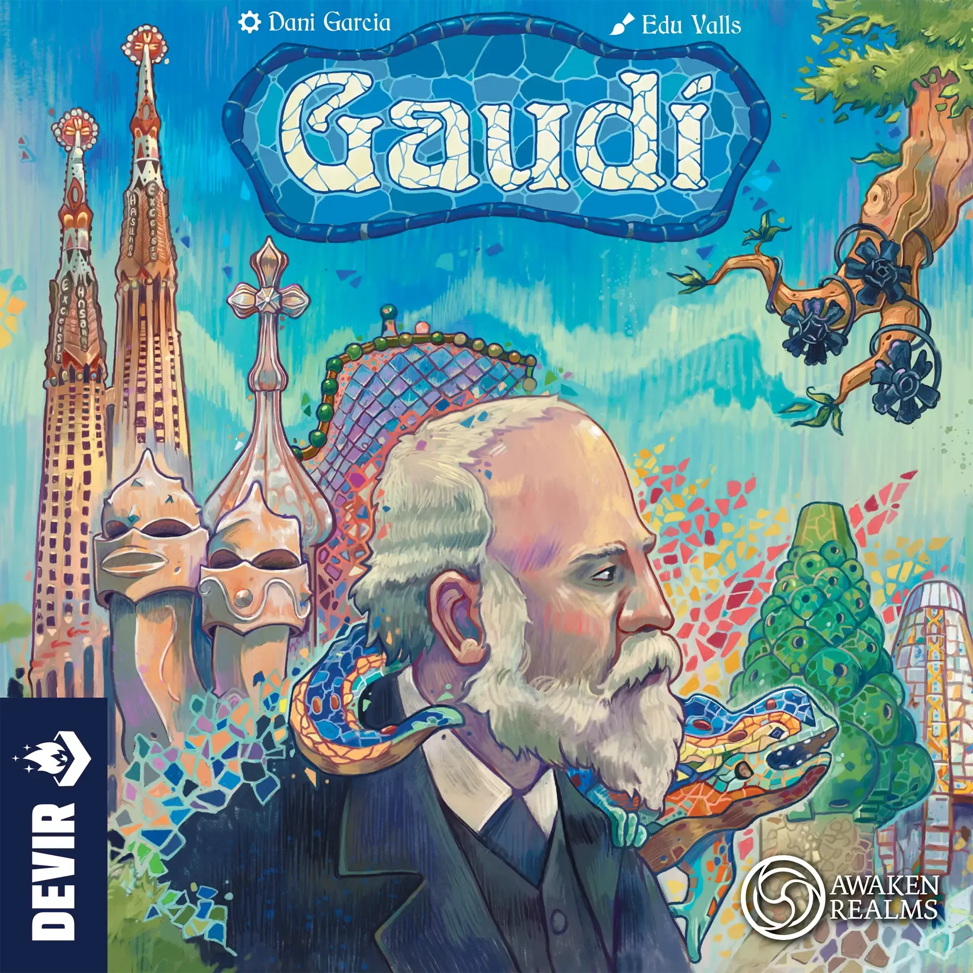 Pudełko gry Gaudí