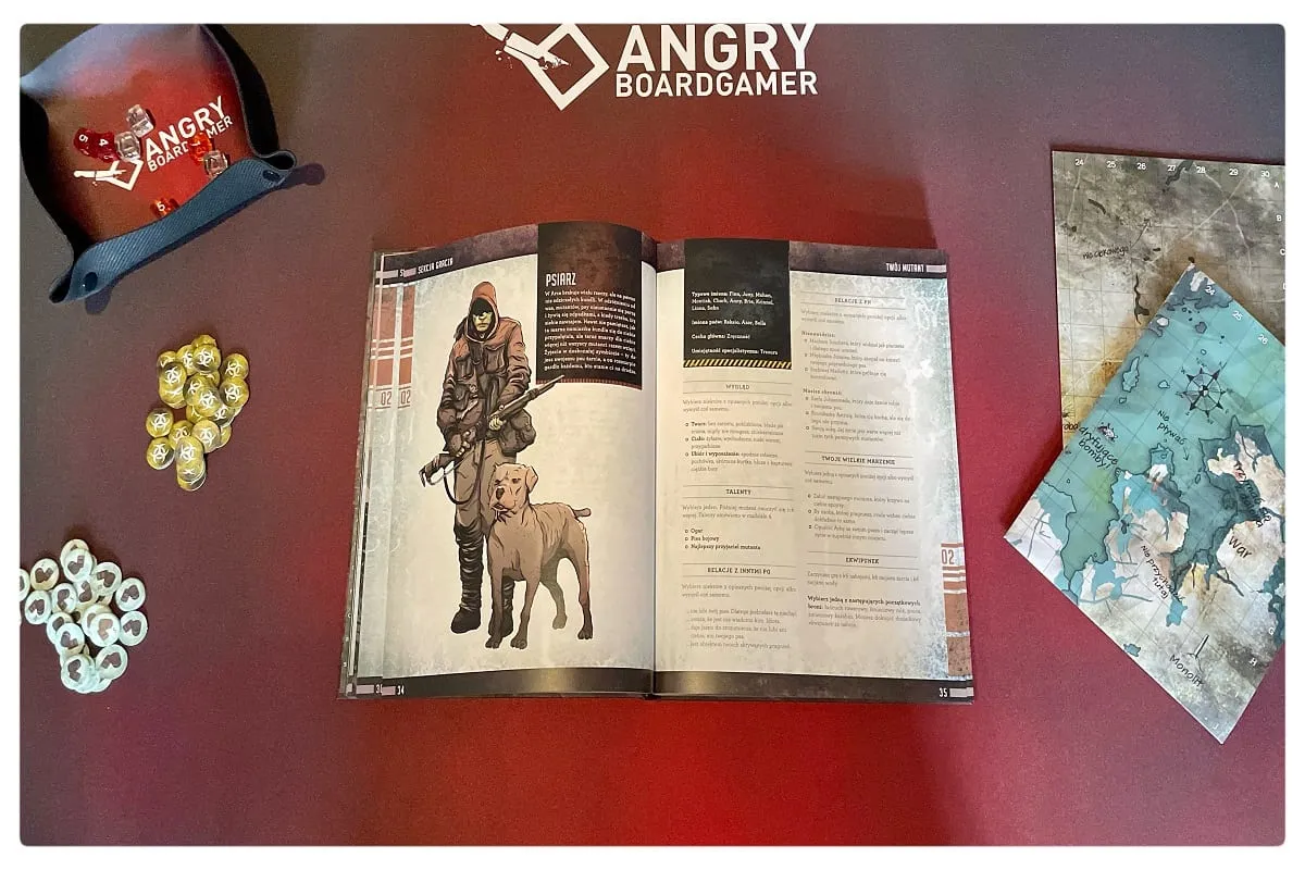 Mutant: Rok Zerowy — gra na stole Angry BoardGamer, zdjęcie 4