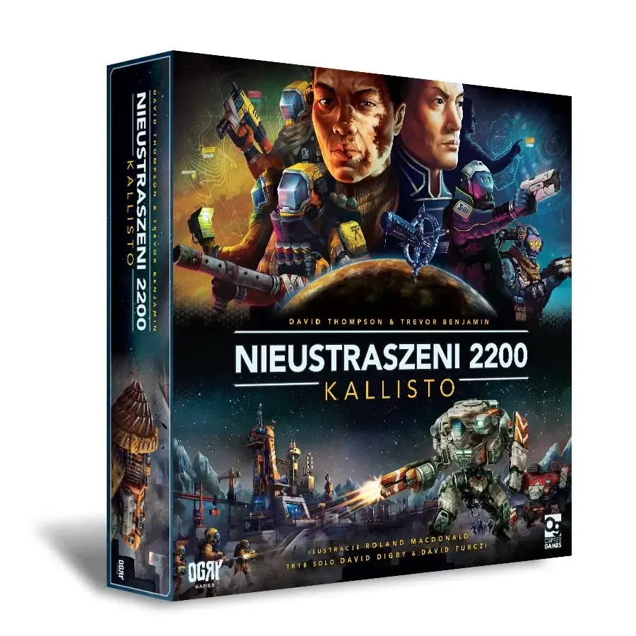Pudełko gry Nieustraszeni 2200: Kallisto