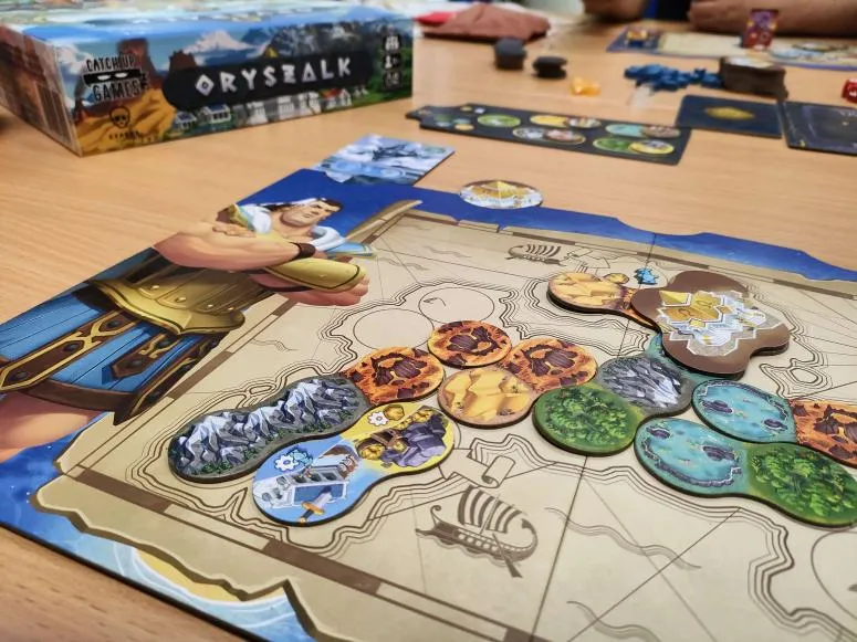 Rzut oka na Oryszalk — gra na stole Angry BoardGamer, zdjęcie 4