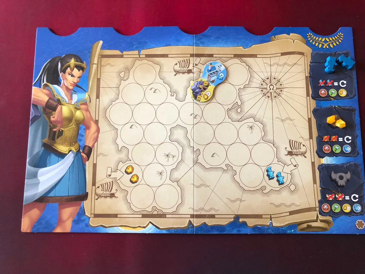 Rzut oka na Oryszalk — gra na stole Angry BoardGamer, zdjęcie 1