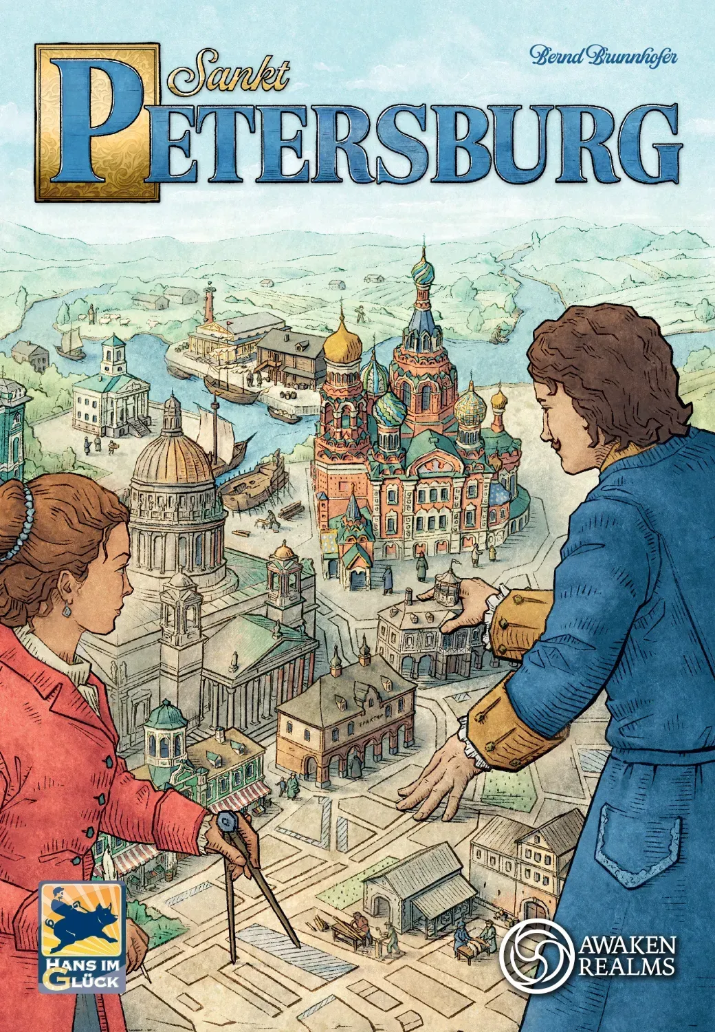 Pudełko gry Sankt Petersburg