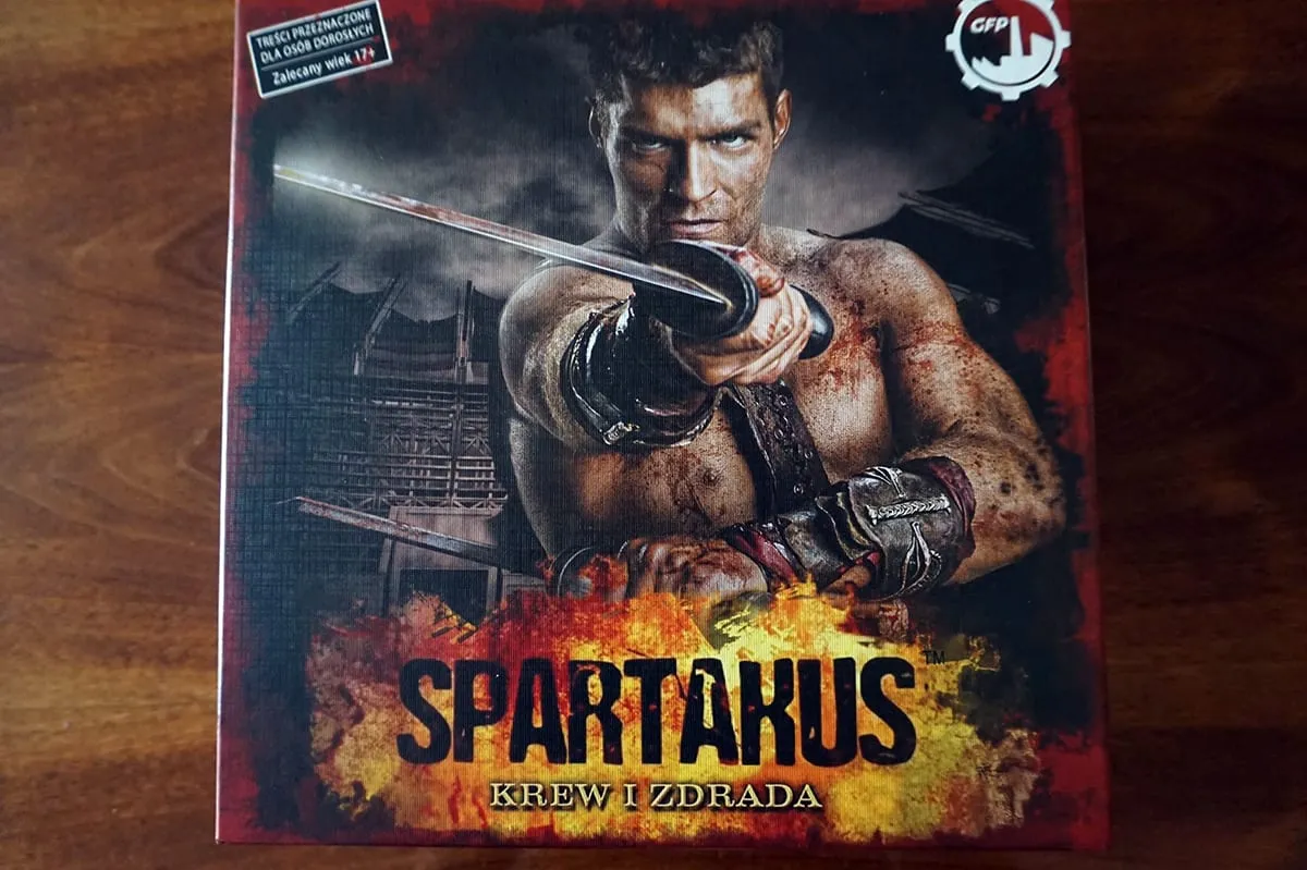 Spartakus – Krew i Zdrada — gra na stole Angry BoardGamer, zdjęcie 1
