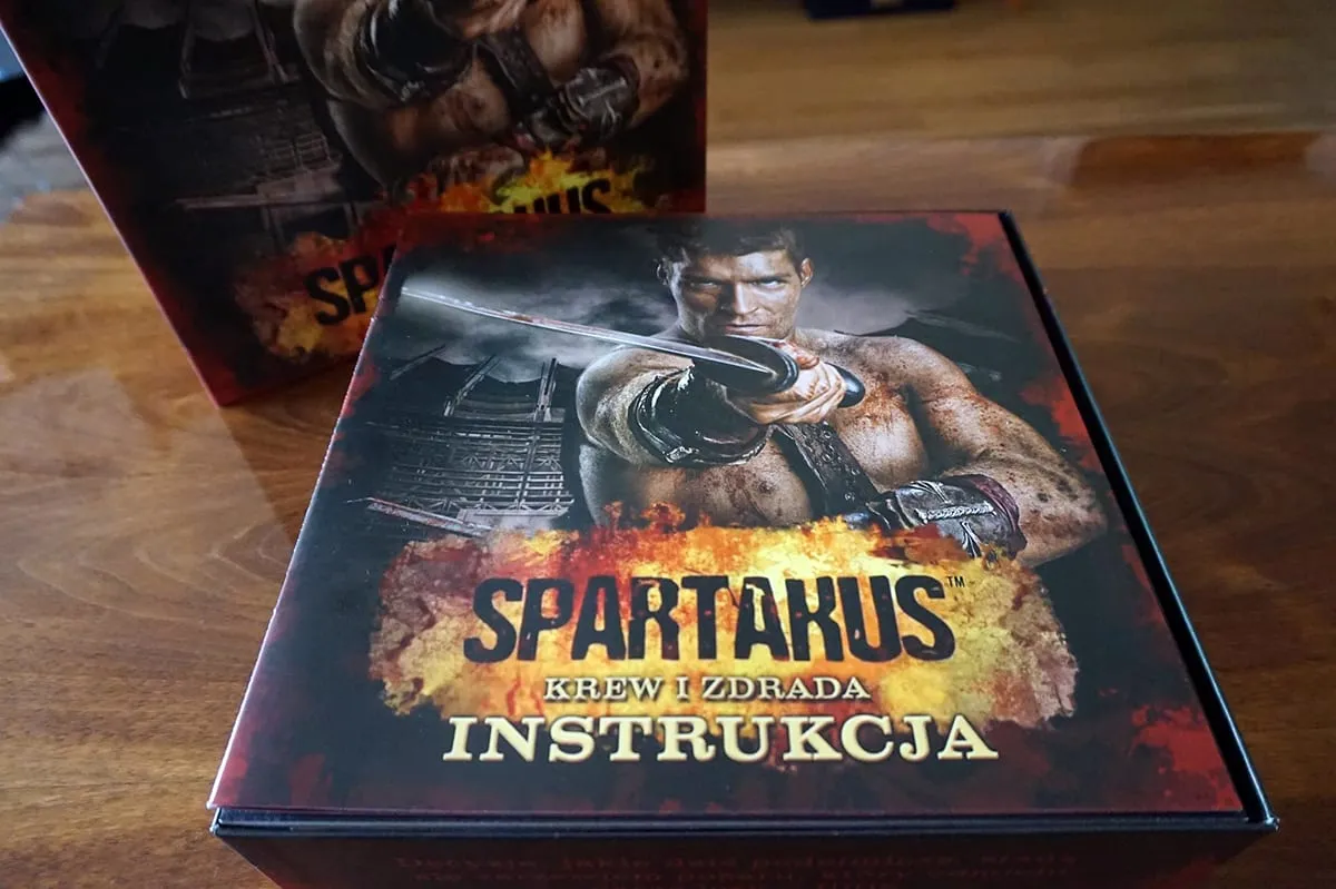 Spartakus – Krew i Zdrada — gra na stole Angry BoardGamer, zdjęcie 2