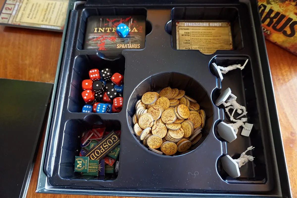 Spartakus – Krew i Zdrada — gra na stole Angry BoardGamer, zdjęcie 5
