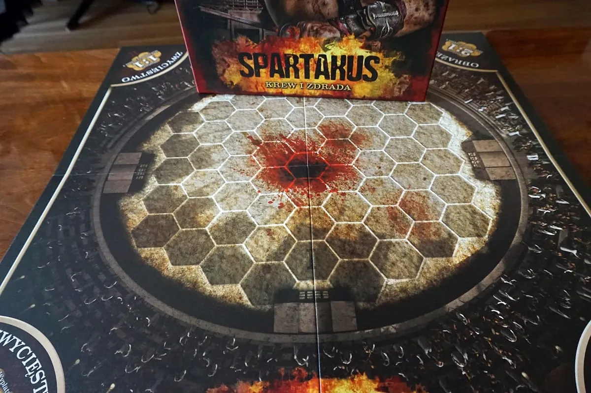 Spartakus – Krew i Zdrada — gra na stole Angry BoardGamer, zdjęcie 6