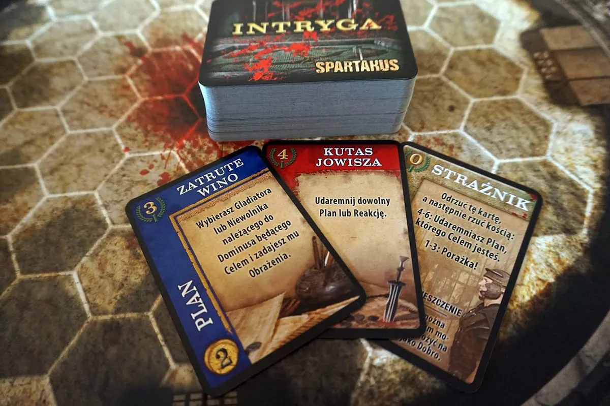 Spartakus – Krew i Zdrada — gra na stole Angry BoardGamer, zdjęcie 7