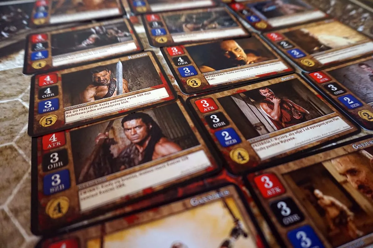 Spartakus – Krew i Zdrada — gra na stole Angry BoardGamer, zdjęcie 8
