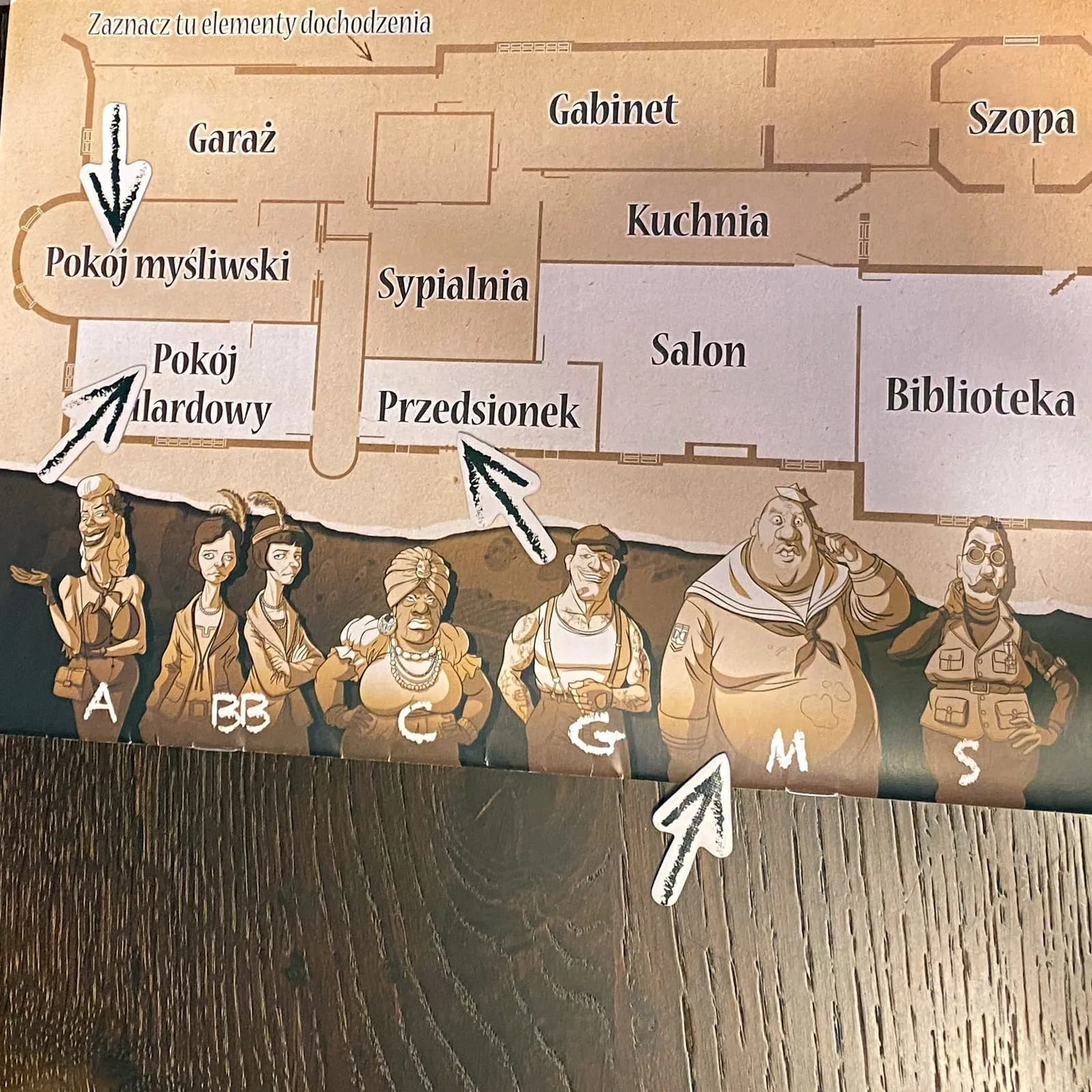 Niepożądani goście — gra na stole Angry BoardGamer, zdjęcie 1