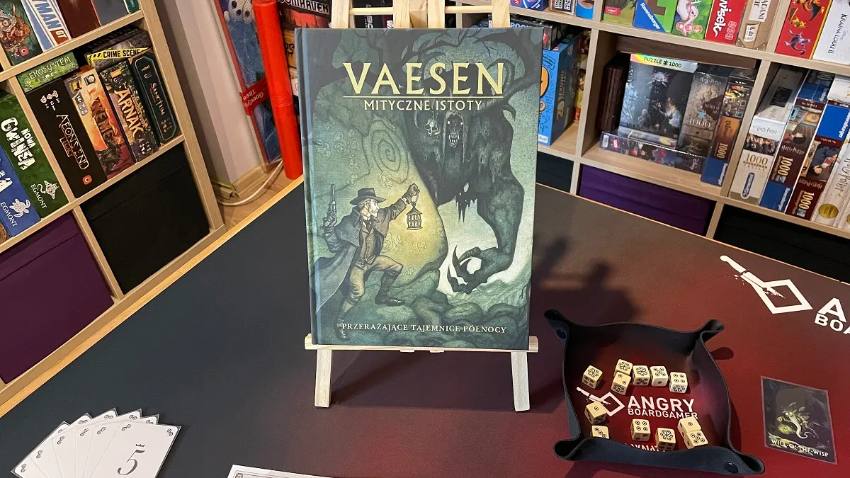 Vaesen: Mityczne Istoty — gra na stole Angry BoardGamer, zdjęcie 2